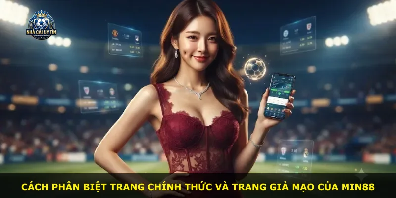 Cách phân biệt trang chính thức và trang giả mạo của Min88