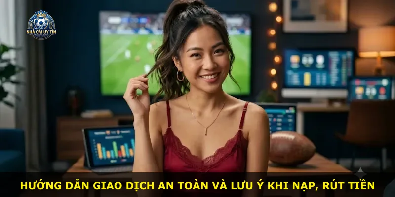 Hướng dẫn giao dịch an toàn và lưu ý khi nạp, rút tiền