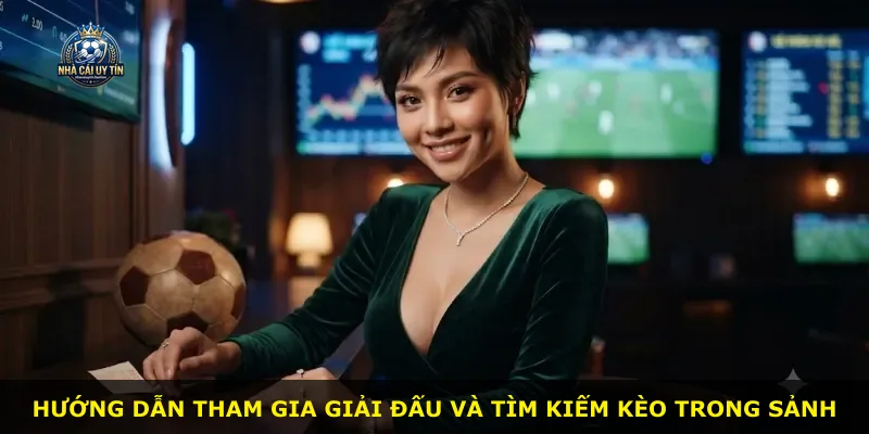 Hướng dẫn tham gia giải đấu và tìm kiếm kèo trong sảnh