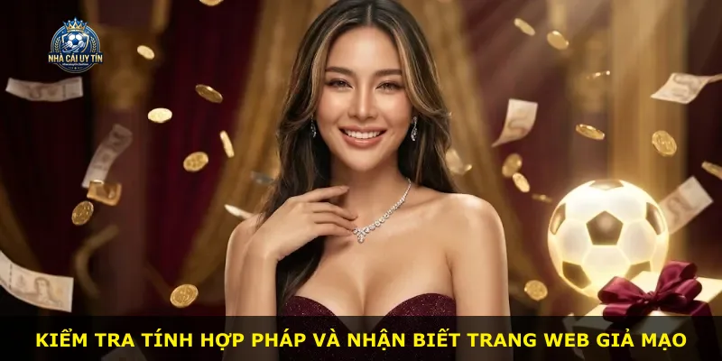Kiểm tra tính hợp pháp và nhận biết trang web giả mạo