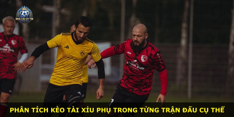 Phân tích kèo tài xỉu phụ trong từng trận đấu cụ thể