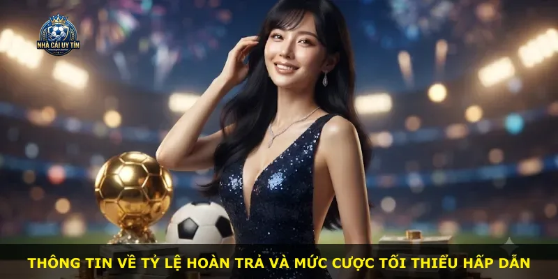 Thông tin về tỷ lệ hoàn trả và mức cược tối thiểu hấp dẫn